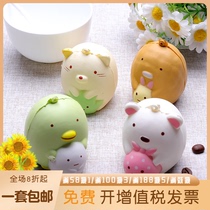 PU Sponge Soft Hand Slow Rebound Corner Animal Model Decompression Venting Toy Pinching Music Children Cartoon Toys