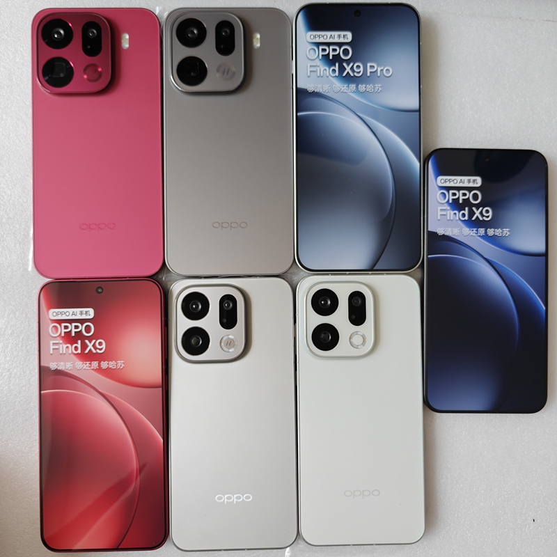 Suitable for Oppo Find X9/X9Pro Mobile Phone Models, Black Screen Top Cover Display Model Phone