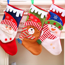 Christmas Socks Gift Bags Great Santa Santa Snowman Gift Socks Children Candy Bags Christmas Decorations Socks