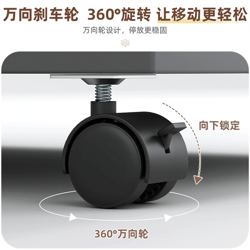 Шкаф для документов, небольшой офис, запираемый деревянный небольшой шкаф, шкаф для хранения, ящик с колесиками, мобильный шкаф для хранения под столом