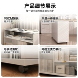 Шкаф для хранения, шкаф для хранения со стороны дивана, бытовая маленькая книжная полка, передвижной книжный шкаф для маленькой квартиры с колесиками, стеллаж для хранения в боковом шкафу для гостиной