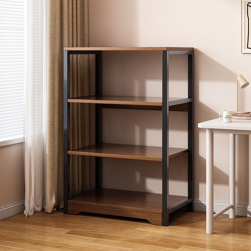 Bookshelves landing shelves leaning against wall Easy book storage shelves Multi-layer desktop side small shelf office Show Show-Taobao