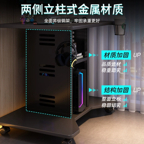 Столковой компьютерный стол. Небольшой домашний настольный компьютер электронный спорт.