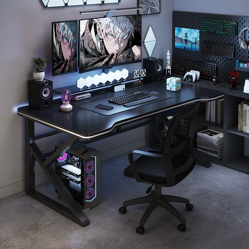 Компьютерный стол настольный компьютер один двойной электронную карту Стол Стул Стул спальня простые стойки офис офис Студент Дом на стойке обучения