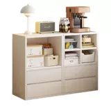 Японский книжный шкаф, напольная стойка для хранения, шкаф для хранения в гостиной, боковой шкаф, сетчатый шкаф, свободный комбинированный шкаф, низкий шкаф