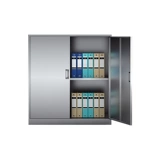 304 Шкаф для хранения шкафа из нержавеющей стали Низкий шкаф на открытый офис.