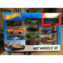 Mattel Hot Wheels hot little sports car 10 loaded 54886 alloy car model rail car boy toy