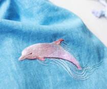 (Painted × Anjing-Shu-embroidered countryside) Shu embroidered embroidered straw wood dyeing and rope cloth bag