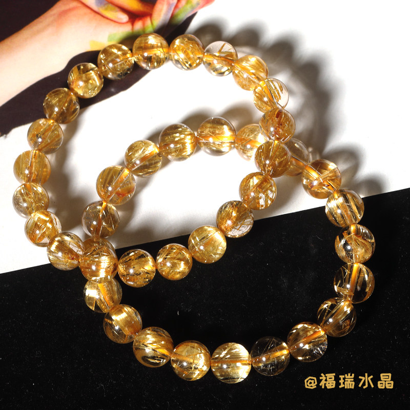 Forui Crystal New Original Design Natural Crystal Blond Crystal Titanium Crystal Handmade of Titanium Merchants and Men and Women