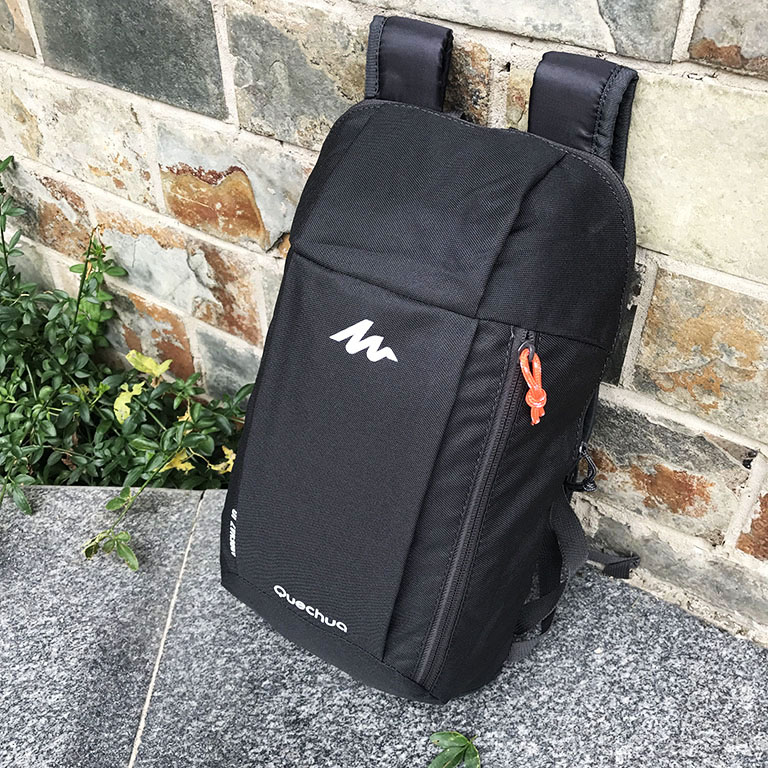 Decathlon nam giới và phụ nữ giải trí du lịch mini ba lô Oxford quay túi nhỏ 10L QUECHUA túi local brand