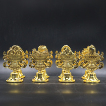 Eight auspicious objects mascot eight treasures Tibetan Buddhism tantric artifacts collection eight auspicious ornaments decoration eight auspicious artifacts