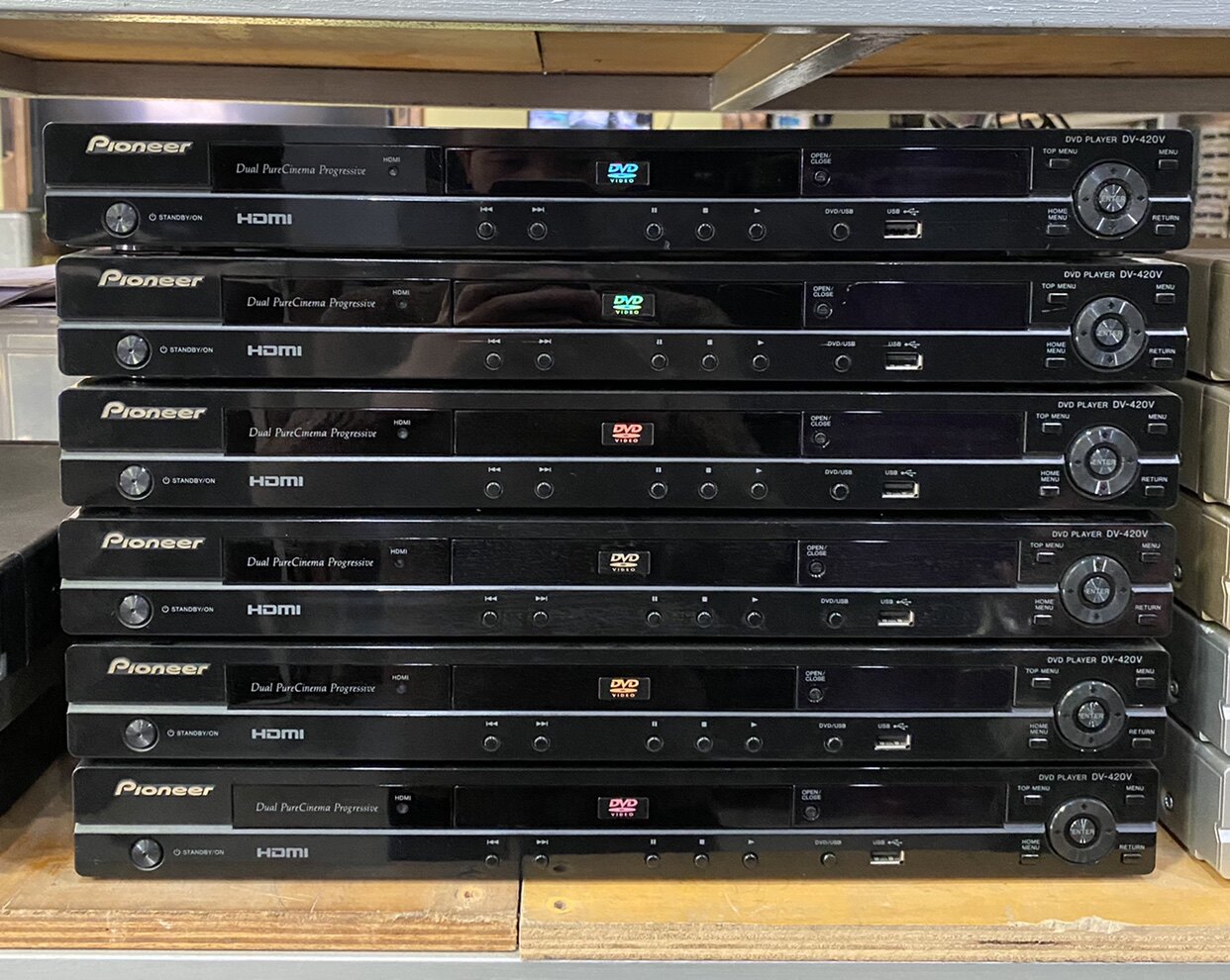 Secondhand Original Clothing Imported Japan Pioneer DV-420V-K DVD HD Player of the DVD Player