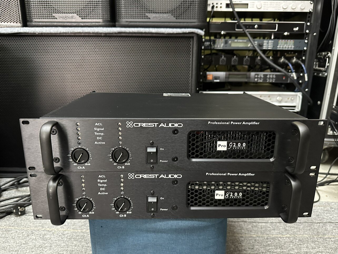 American original import Crestauido peak PRO9200 professional stage rear stage switching power amplifier