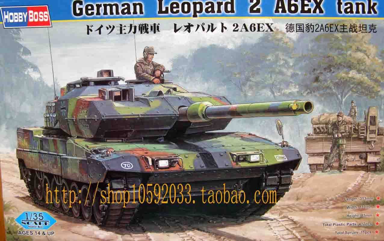 HOBBYBOSS trumpeter model 1 35 German Leopard 2A6EX main battle tank 82403