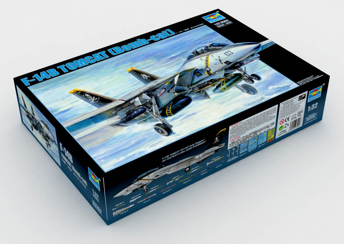 Small number hand model 1 32 US F-14B male cat variable rear-wing fighter jet 03202-Taobao