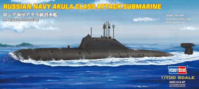 HOBBYBOSS trumpet player 1700 Russian Navy Acura class attack submarine 87005-Taobao