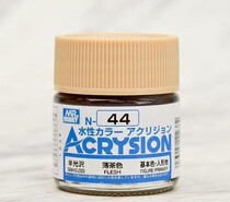 Junshi GSI new water-based paint semi-gloss skin color (10ml) N44 N-44