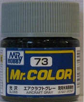 Junshi Countys model coloring oil paint gloss aircraft Gray C73 10ML