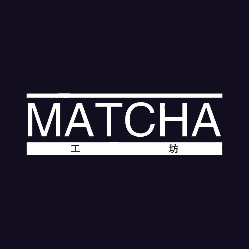 MATCHA工坊的LOGO