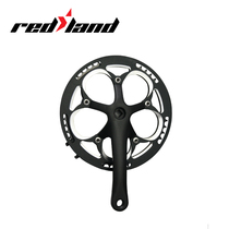 Bike dental disc anti-fall chain protective chain 52T large fluted disc single disc