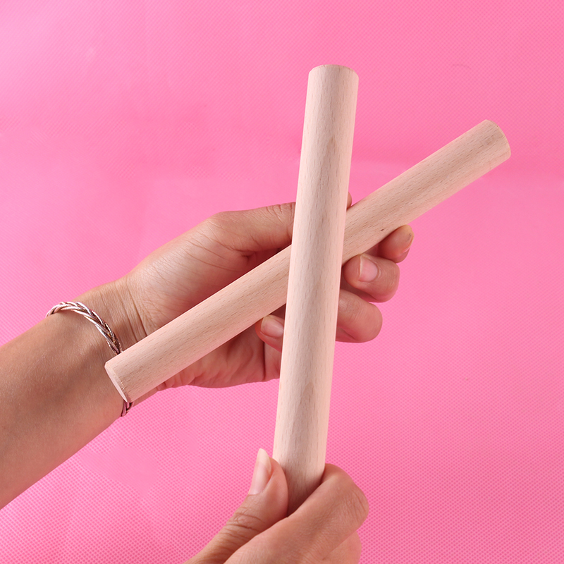 ORF children's musical instrument Beech beat rhythm stick Strike knock wooden stick School kindergarten play music teaching aids