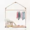Children's clothing store display rack Clothing store display rack Children's clothing store decoration ins hanger Small house Children's room hanger