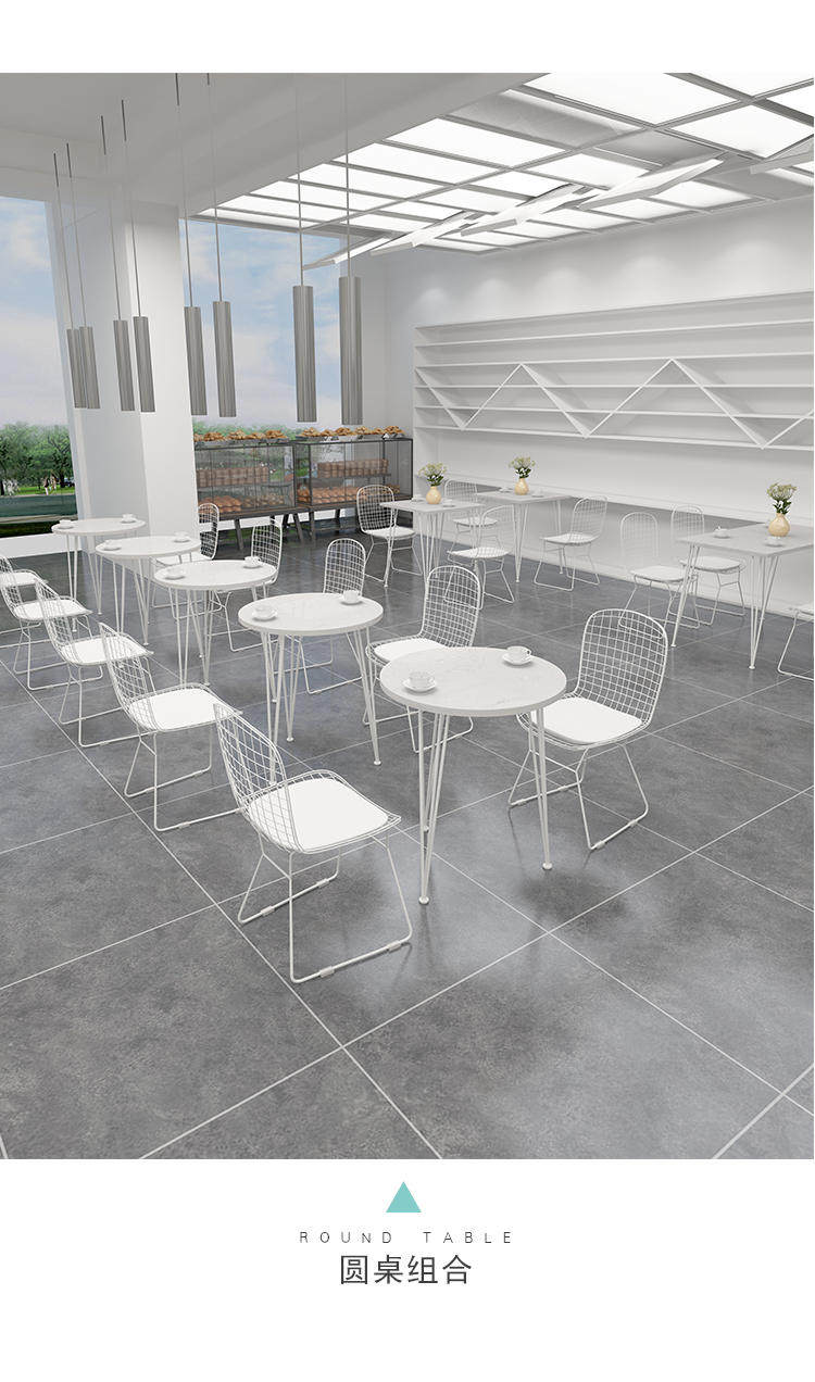 Барная стойка Скандинавский бар столы и стулья сочетание чай магазин кафе сети красный мрамор минималистский обеденный десерт, магазин, ресторан Hunan homes