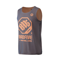 Li Ning 2021 spring new basketball game suit vest men BAD FIVE loose double-sided vest AAYQ007