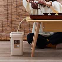 Tea table trash can tea bucket storage filter tea residue barrel waste water bucket household drainage kung fu tea set accessories tea bucket
