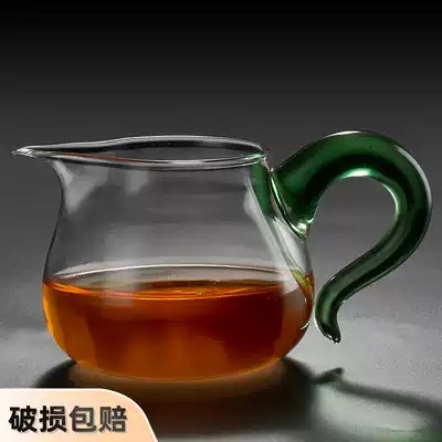 Tea Prince heat-resistant glass thickened public cup tea set accessories kung fu tea divider filter Tea Sea tea leak set