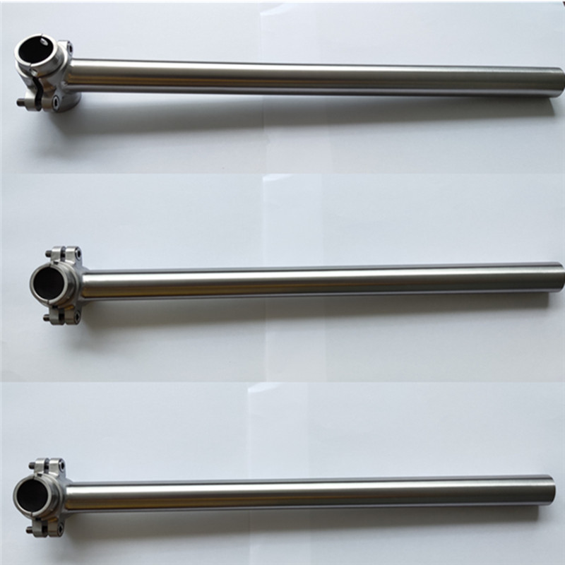 Titanium alloy roadway roadcar mountain bicycle seat tube jacket anti slip insulation of 31 6α27 2