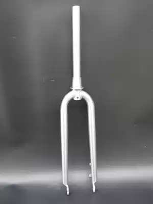 Titanium alloy mountain vertebral tube fork Cone head head bowl set cone Mountain climbing no shock hard fork Garden shoulder Titanium cone leg reducer