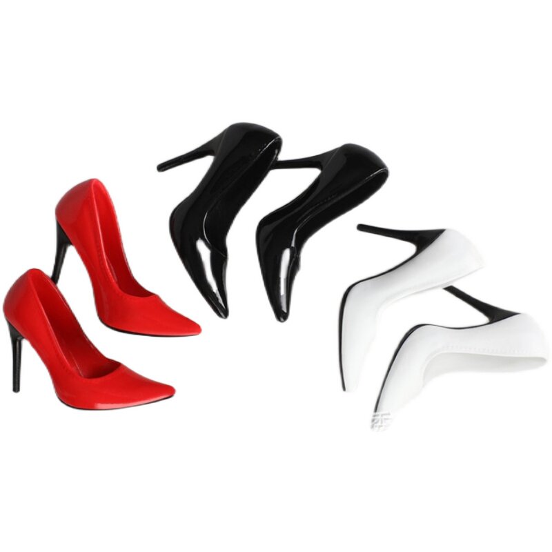 Toyscentre model play focus TCT-012 pointed high heels suitable for female soldiers dolls with plastic body