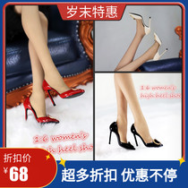 ACNTOYS 1 6 female soldier shoes ACN004 elegant and romantic French OL stiletto heels