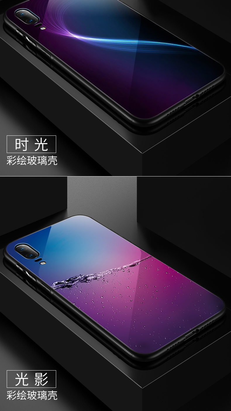 Huawei p20 vỏ điện thoại di động p20pro bảo vệ bao gồm kính bao gồm tất cả chống mùa thu thủy triều thương hiệu Trung Quốc cộng với siêu mỏng phụ kiện cho nam giới và phụ nữ por mạng cá tính màu đỏ sáng tạo vỏ cứng