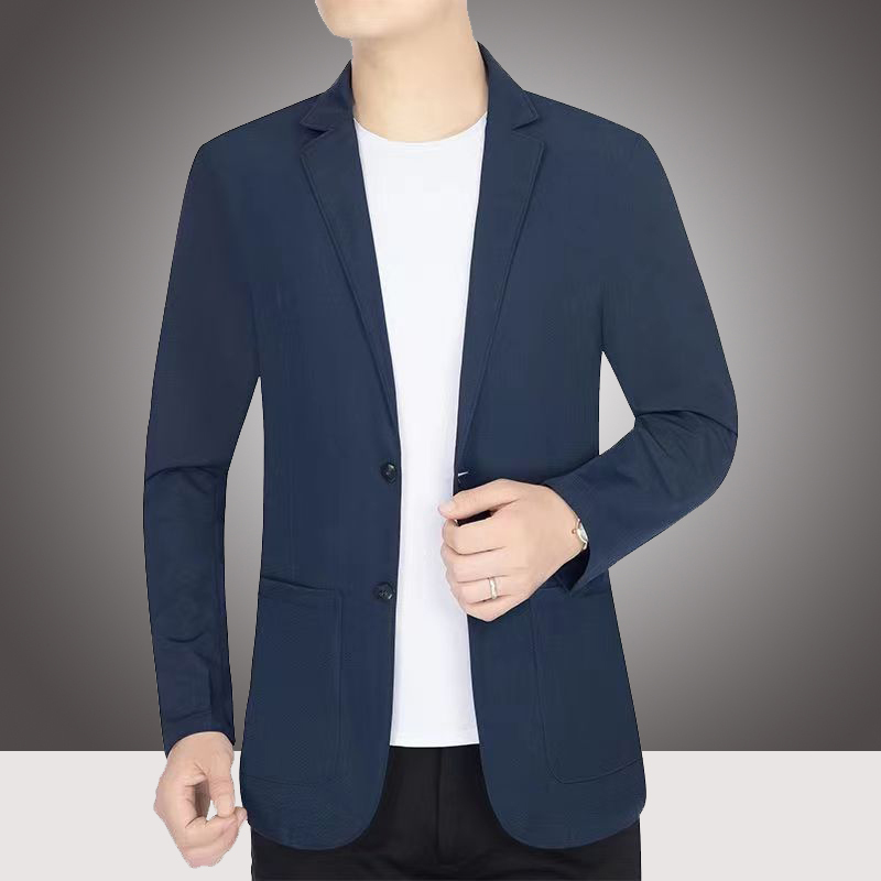 Ice Silk Suit for Men, New Spring and Autumn Casual Suit, Ultra-Thin Suit, Lightweight Single Suit, Sun Protection Jacket for Men Ice Silk Suit for Men, New Spring and Autumn Casual Suit, Ultra-Thin Suit, Lightweight Single Suit, Sun Protection Jacket for Men