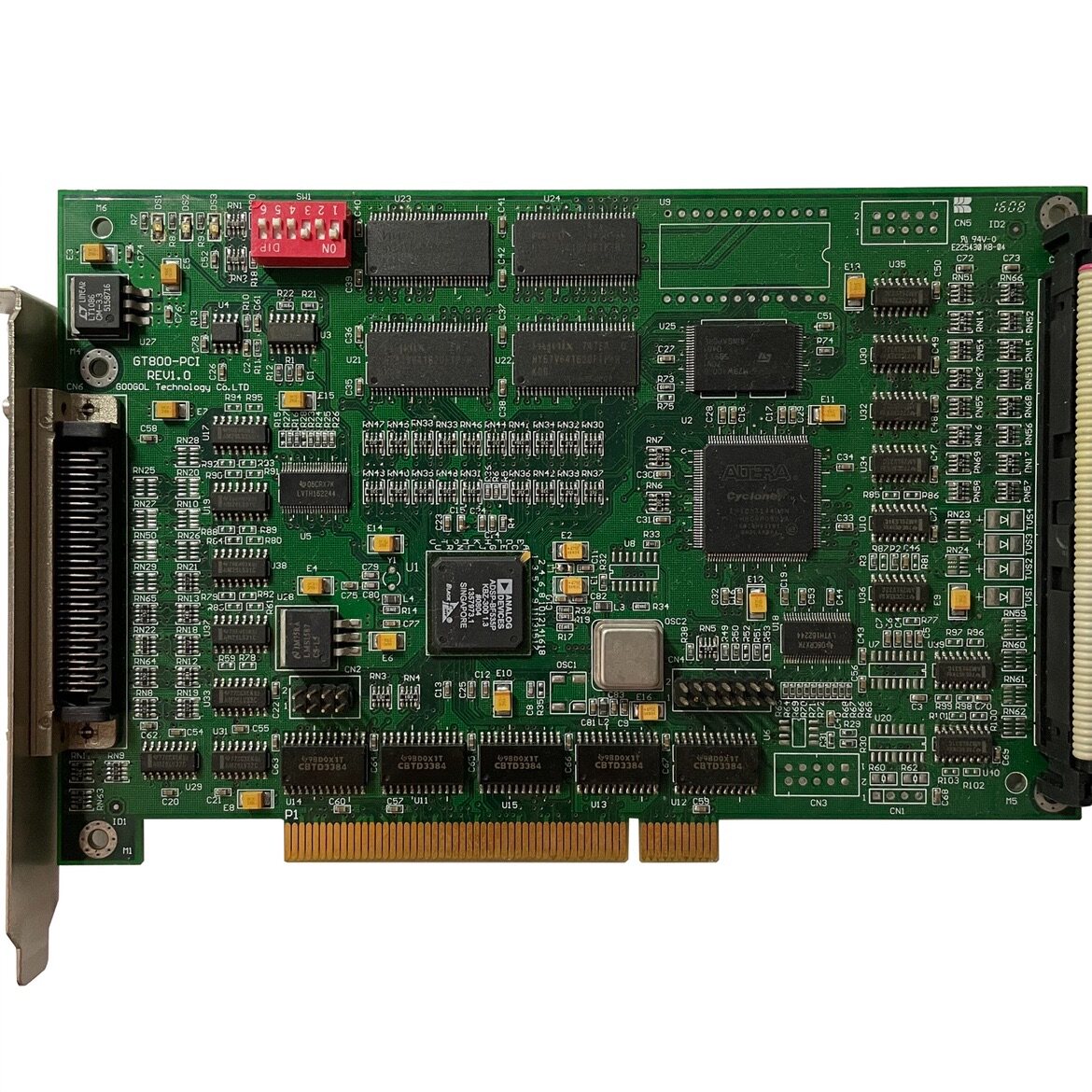 Gugao GT800-PCI REV1 0 eight-axis motion control card physical shooting spot