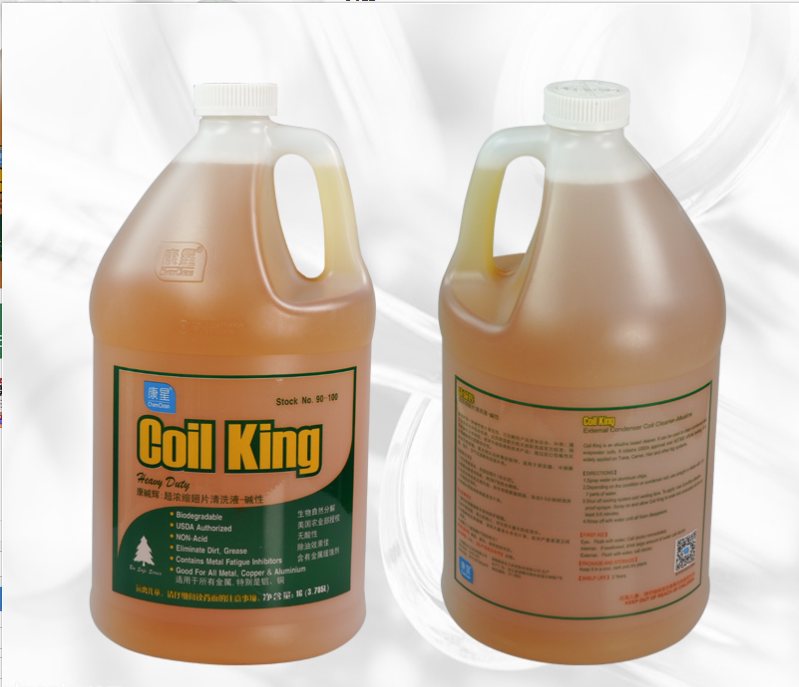 Conalkali glow: concentrated fin cleaning liquid-alkalis 90-100