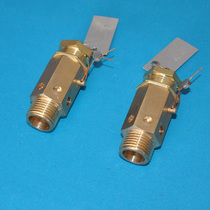 Full copper resein safety valve A21W-16T hexagonal copper safety valve spring type pressure relief valve air compressor vent valve