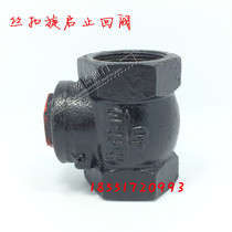 H14T-10 16 cast iron wire buckle check valve screw-up check valve internal thread backstop valve check valve