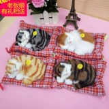 Реалистичная милая плюшевая фигурка, игрушка, кукла для друга, кот, подарок для девушки