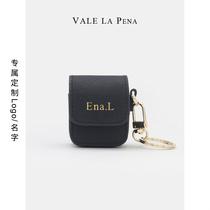 Small custom leather storage bag pendant for Apple airpodspro second generation wireless protection earphone cover