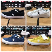 CONVERSE Giày nam giày nữ mùa thu và mùa đông mới Converse ONE STAR thấp để giúp giày vải thoáng khí giày thông thường