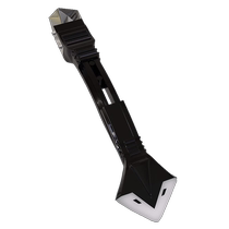 Glass glue multi-functional squeegee artifact to remove silicone glue flatten and trim the edge scraper and seam beauty tool