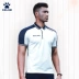 Calme POLO áo sơ mi nam của thể thao bóng đá Polo áo sơ mi đích thực KELME ngắn tay T-Shirt ve áo thể thao polo áo sơ mi