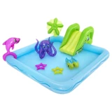 Горка, надувной домашний большой бассейн для игр в воде для ванны, увеличенная толщина