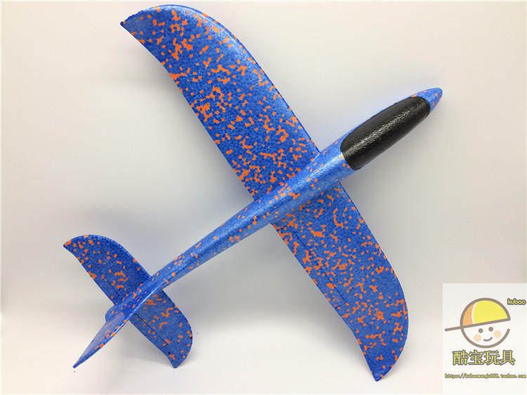 Фрисби 手抛飞机泡沫飞机滑翔机贴花贴纸飞机火焰飞机飞得远投掷儿童玩具 628