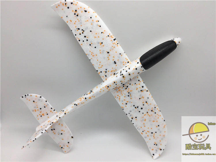 Фрисби 手抛飞机泡沫飞机滑翔机贴花贴纸飞机火焰飞机飞得远投掷儿童玩具 628