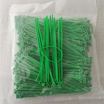 Colored nylon tie 4x150mm green plastic Zuckled garden bundled fixed 3 6x150 eco-friendly beamline strap