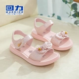 Warrior, летние модные сандалии, детская пляжная обувь для принцессы, в корейском стиле, подходит для подростков, мягкая подошва